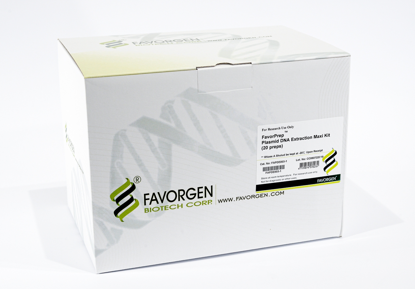 Plasmid DNA extraction maxi kit