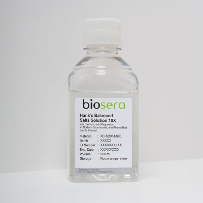 Hanks’ Balanced Salt Solution (HBSS)